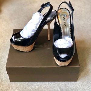 Bebe Black Pumps